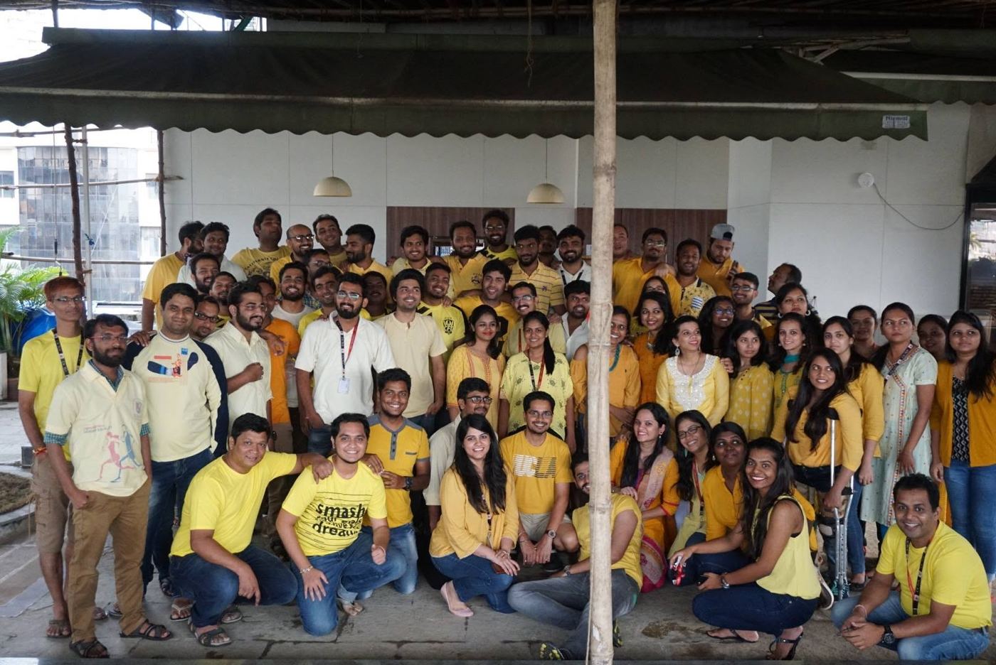 Navratri at Cactus: yellow day.