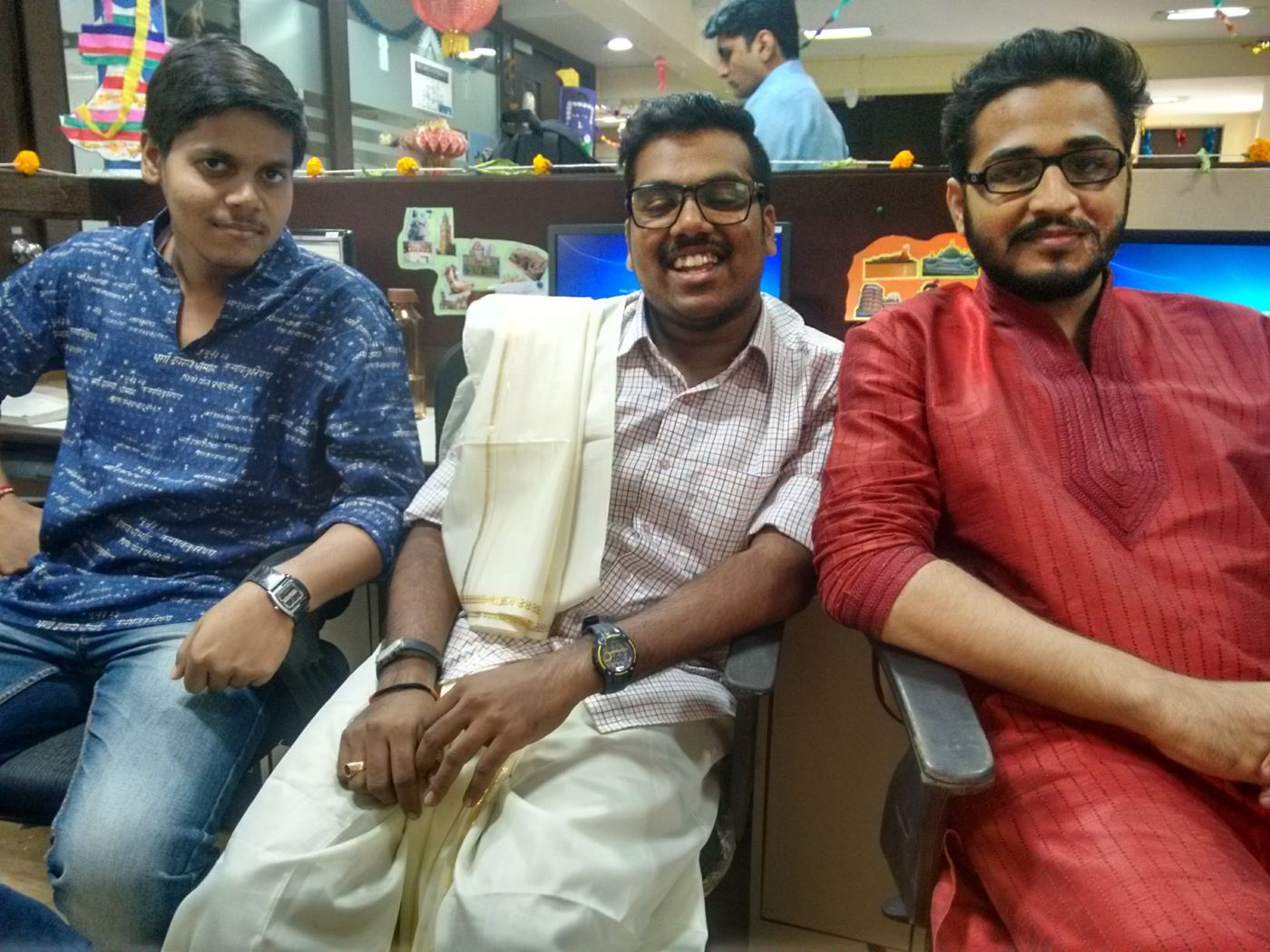 Festival dress-up day at Synergy.