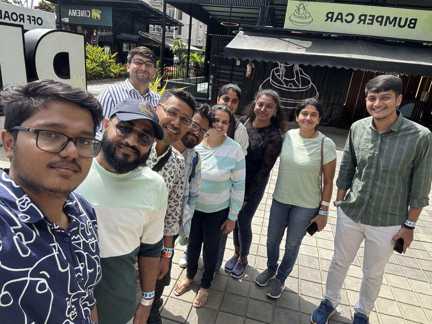 The OG gang on the Bangalore trip.